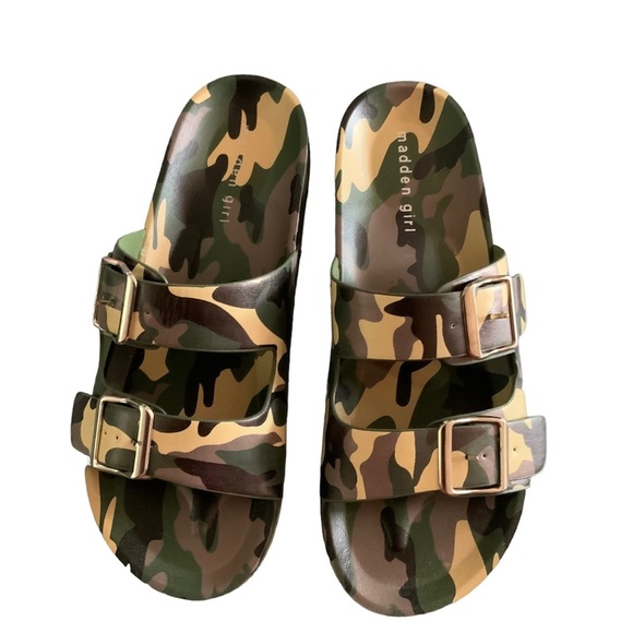 Camouflage, Madden Girl sandals Size 9 #1041 - Picture 2 of 5